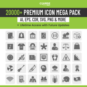 20000+ Premium Icon Mega Pack